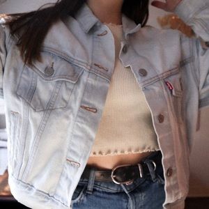 Levi’s from UO cropped denim jacket